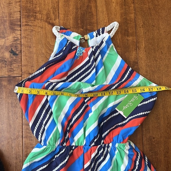 NWT Lilly Pulitzer Kennett Overboard
Stripe Braided Chain Halter Dress Size M - Picture 9 of 12